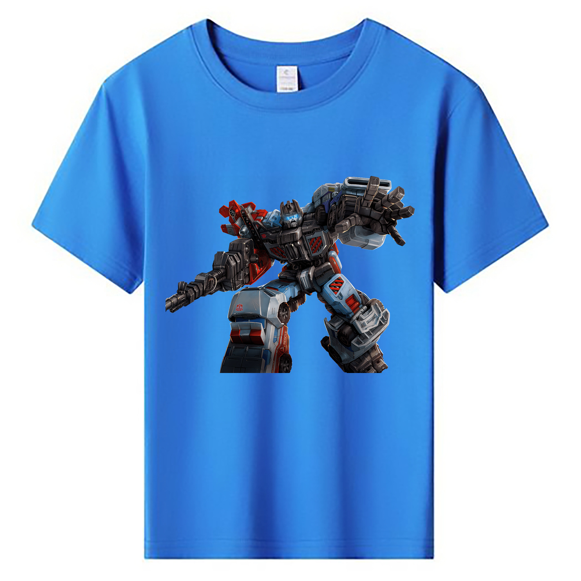 （画像用） Transformers トランスフォーマー 綿100％キッズTシャツ（フロントプリント）